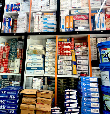 Maruthi Bearing and Tools Chennai store interior and industrial components